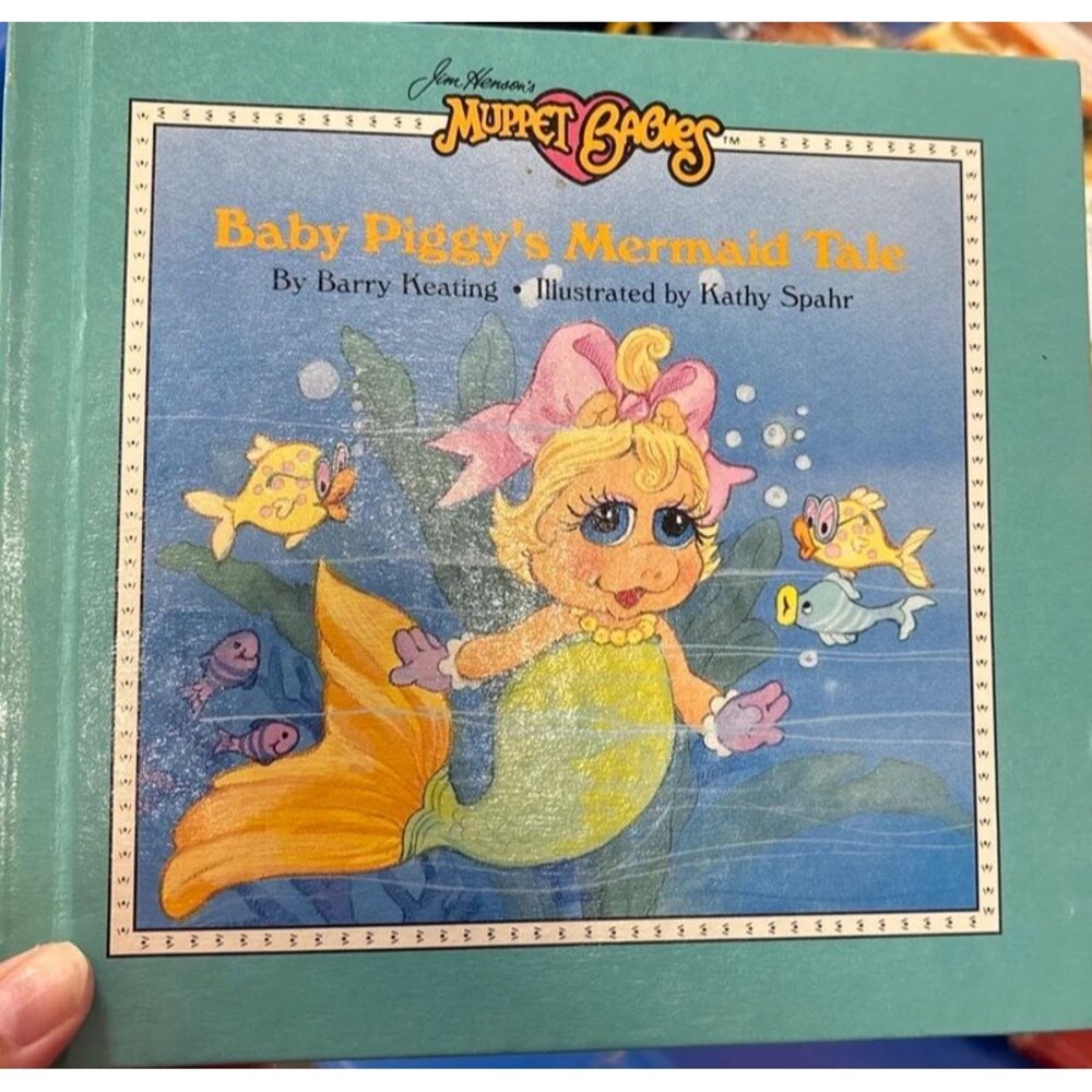 Vintage muppet babies baby piggy’s mermaid tale